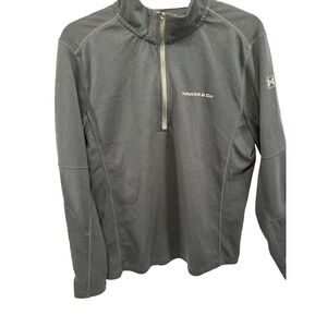 Mens Black Hawke & Co Performance Quarter Zip sz S